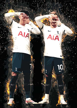 Son & Kane Tottenham Goal Celebration