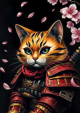 Samurai Cat