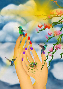Hummingbird Hands
