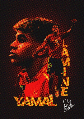 Football Player Portrait