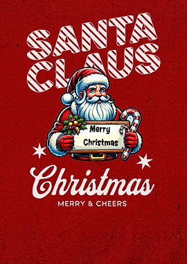 Santa Claus Christmas Greeting