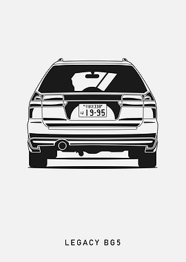 Legacy BG5 Rear View