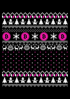 Bitcoin Ugly Christmas Sweater