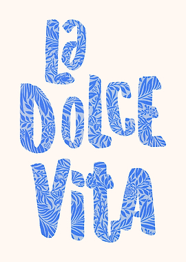 La Dolce Vita Print