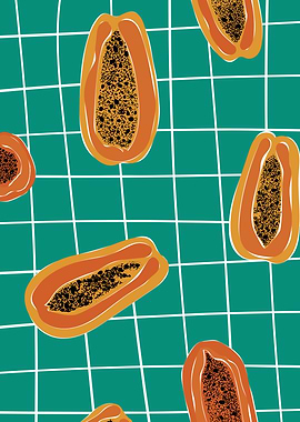 Papaya Pattern