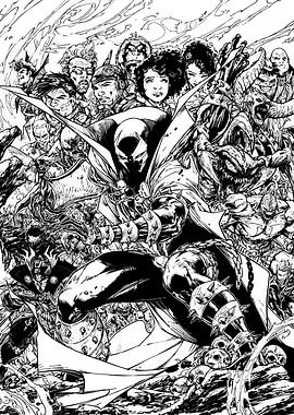 Spawn Comic Cover Art