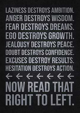 Motivation, Reverse Psychology Quote