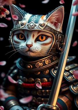 Samurai Cat