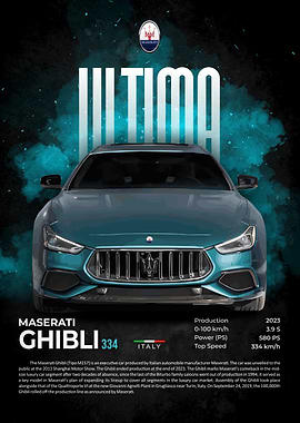 Maserati Ghibli 334 Ultima