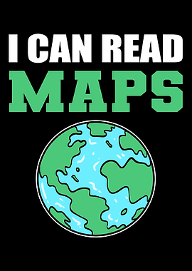 Can Read Maps Geographer G