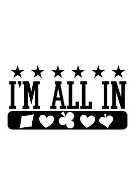 I'm All In Poker Design