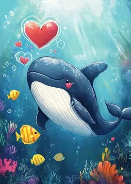 Whale in Love