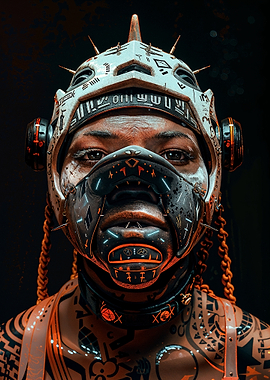 Cyberpunk Character Portrait