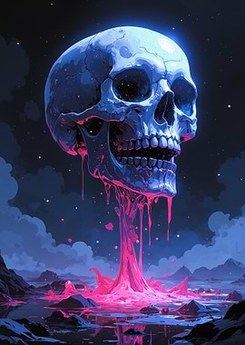 Melting Skull