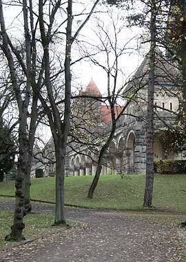 Stone Archway in Park