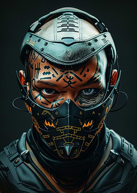 Cyberpunk Face Mask