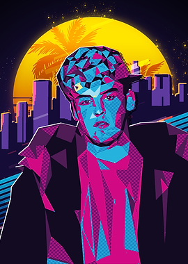 scumbag steve meme Retro 80s Man