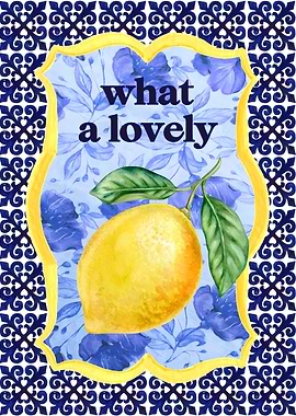 Lemon Poster