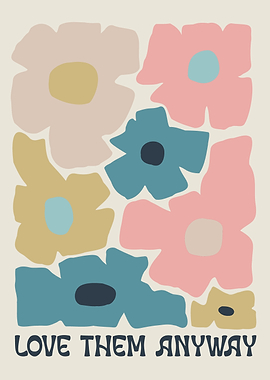 Minimalist Boho Floral with Christian Saying