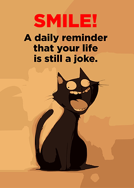 Smile Cat Funny Quotes