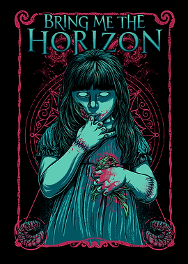 Bring Me The Horizon Artwork' Poster, picture, metal print