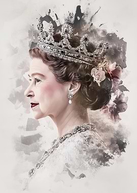 Queen Elizabeth II Portrait