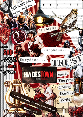Hadestown Musical Collage