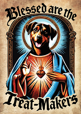 Blessed Are the Treat-Makers, Funny Holy Dog Humor