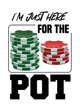 Poker Chips Pot
