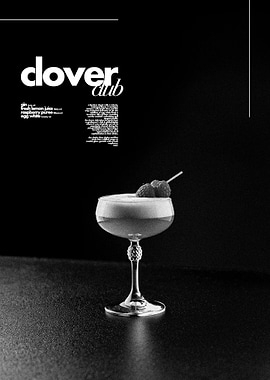 Clover Club, Black and White
