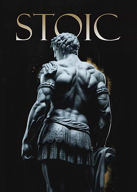 Stoic Warrior Statue