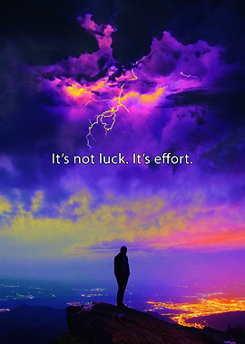 It's not luck