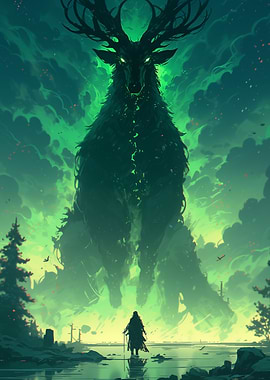Giant Green Stag