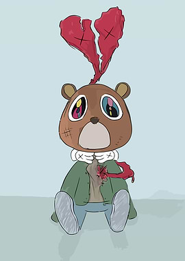 Broken Heart Bear