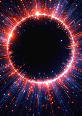 Glowing Ring of Light