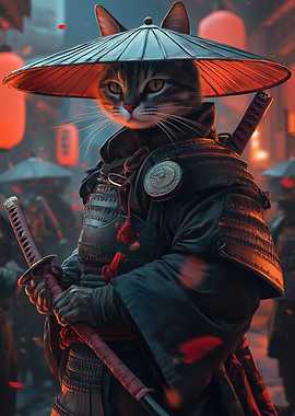 Samurai Cat