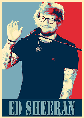 Ed Sheeran Hope Poster