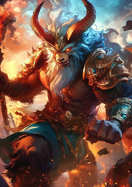 Furious Beast Warrior