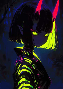 Neon Demon Girl