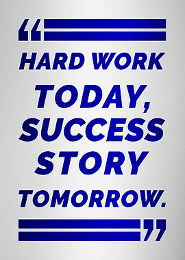 Hard Work Success Quote