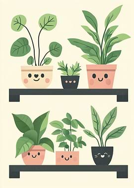 Cute Potted Plants