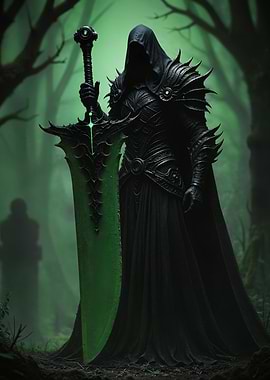 Dark Knight with Sword