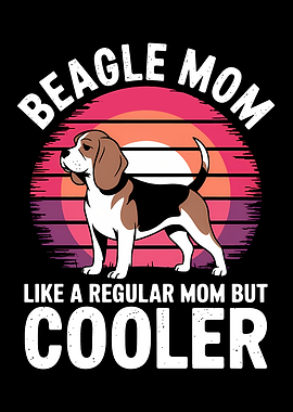 Beagle Mom Vintage