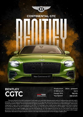 Bentley Continental GTC GT Speed