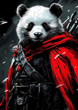 Panda Warrior Animal