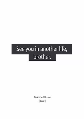 Lost Quote - See You in Another Life