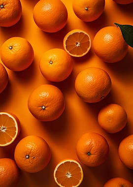 Oranges on Orange