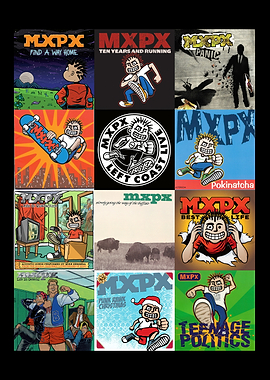 MXPX SKate Punk Poster