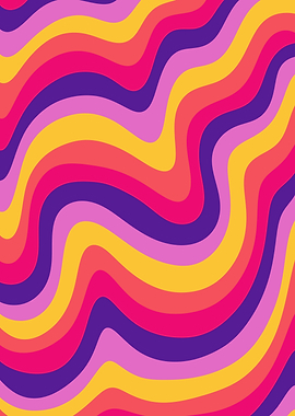 Wavy Abstract Art II