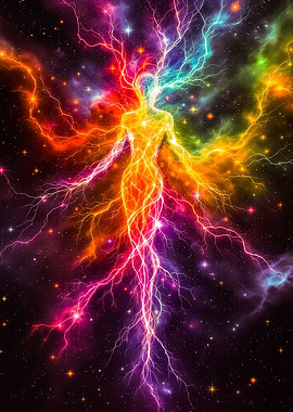 Cosmic Lightning Human